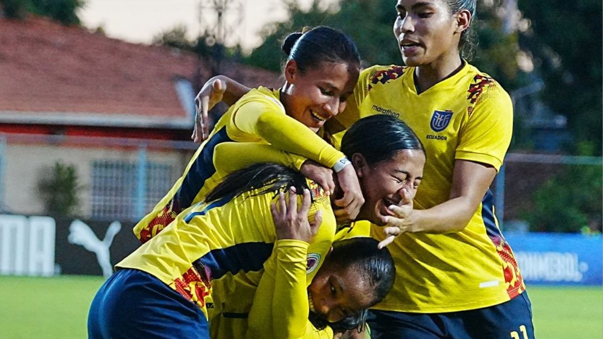 Ecuador femenino sub 20, sueña en grande: Goleada 4-0 ante Perú y clasifica a hexagonal final.