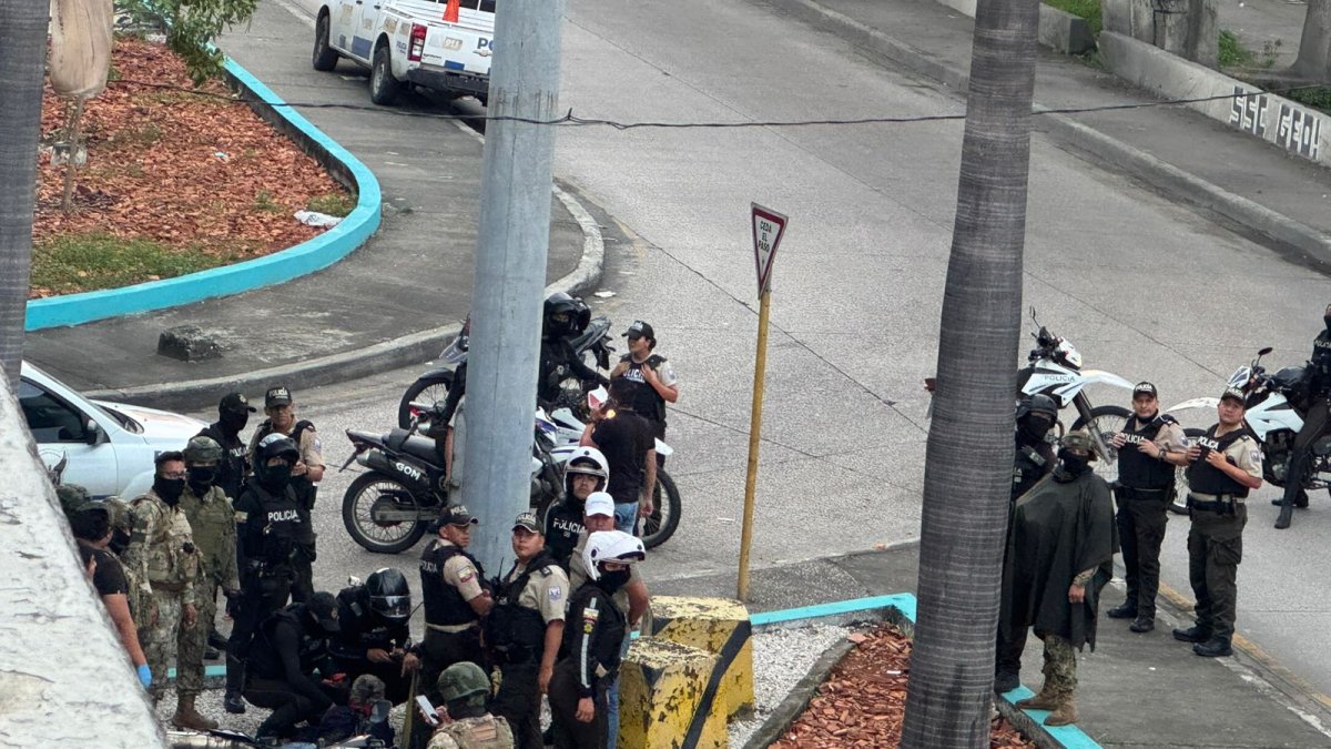 La captura del menor de edad se logró por la presencia de uniformados.