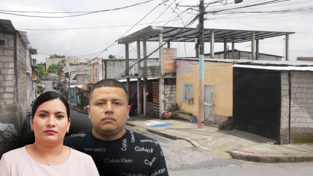 Jonathan Santana y Karen Meza fueron asesinados afuera de la casa de un pariente.