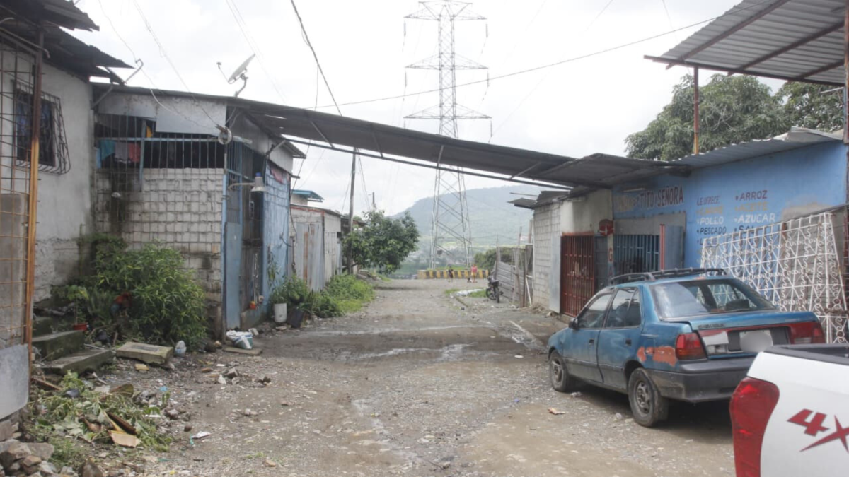 Vista del sector Mirador Guerreros del Fortín, en el noroeste de Guayaquil, donde ocurrió el hecho violento.