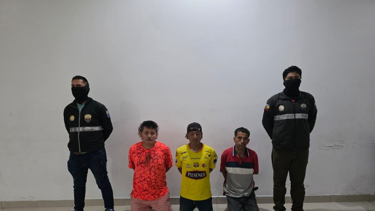 Los detenidos fueron puestos a órdenes de las autoridades judiciales.