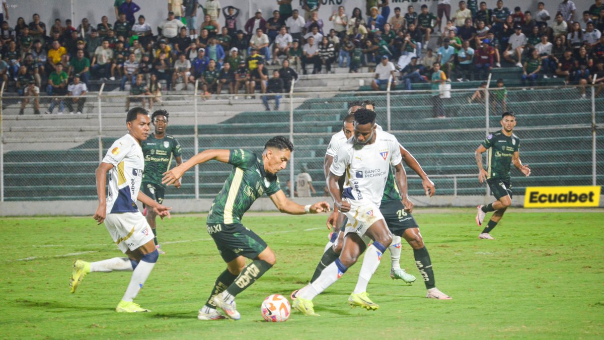 Orense recibe a Liga de Quito en el partido que inaugurará la LigaPro 2026.