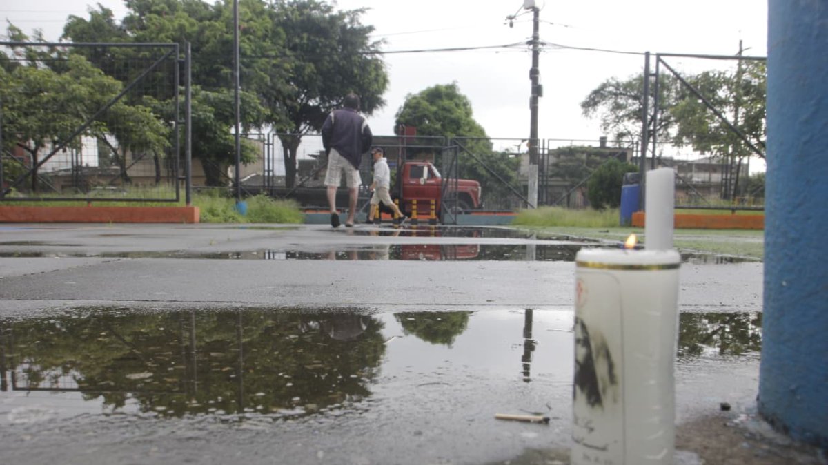 El suceso se registró en un parque.