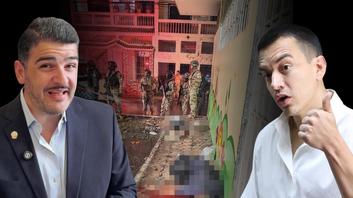 Un ataque armado en Las Orquídeas dejó cuatro fallecidos el 18 de febrero. Seis personas fueron baleadas en un parque del sector. El presidente Noboa y el alcalde Álvarez.