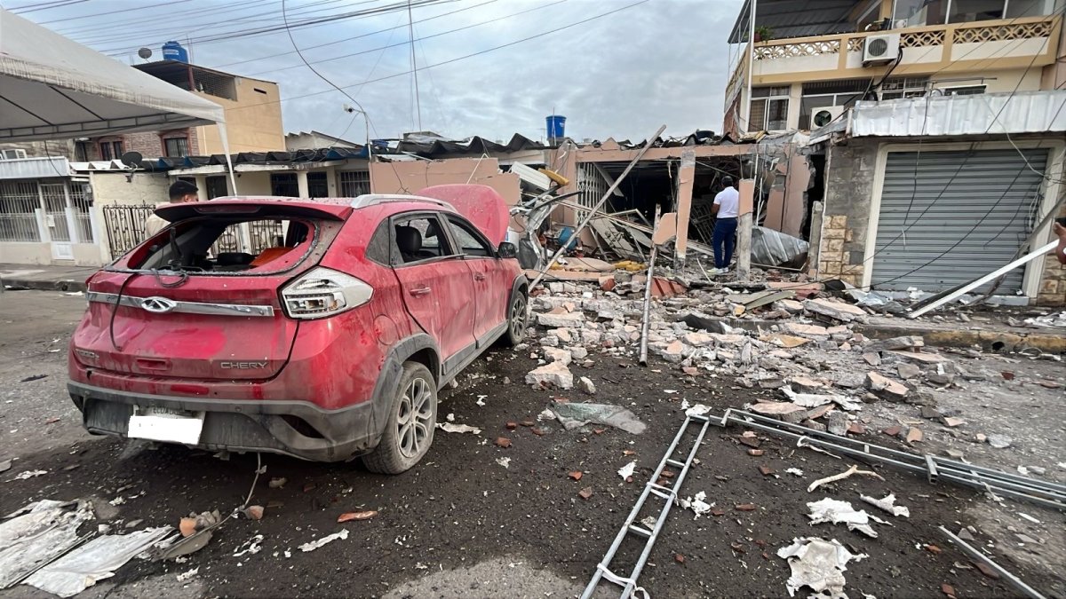 Cinco personas fueron atendidas por heridas leves tras la detonación registrada la madrugada de este miércoles.
