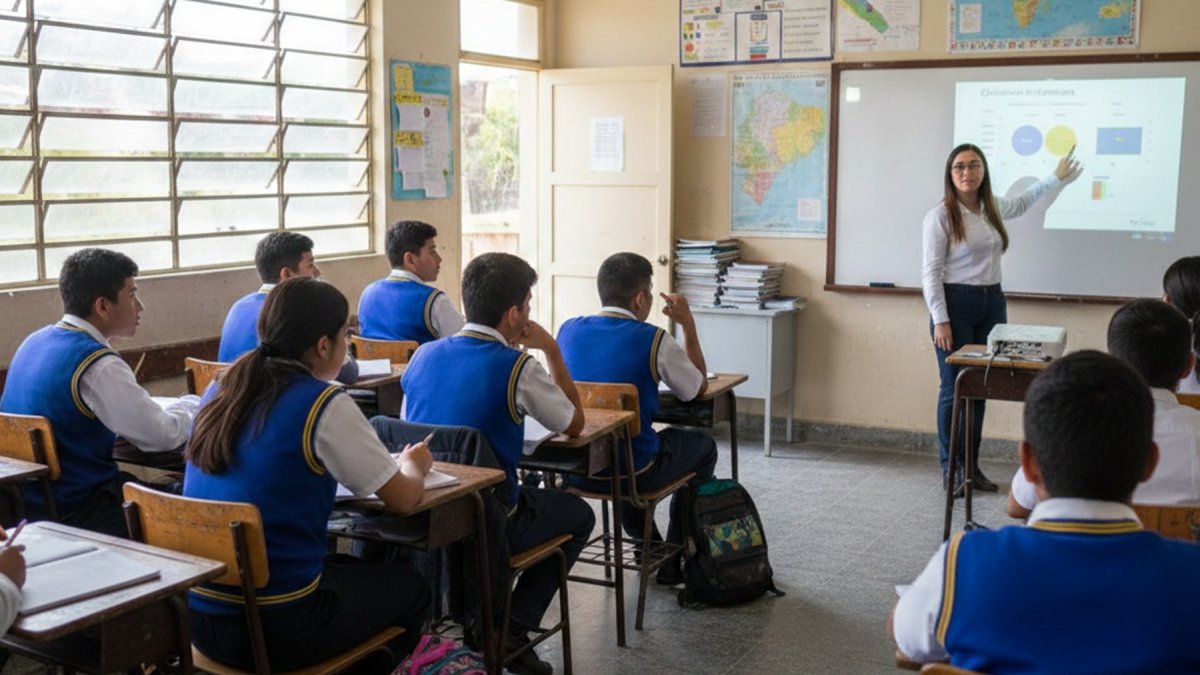 El ciclo escolar del 2025 termina en el mes de febrero.
