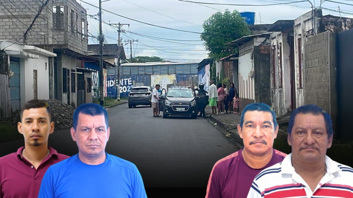 En este sector de la ciudadela Maldonado se perpetró el hecho violento.