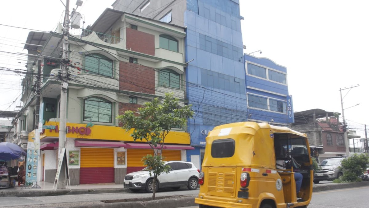 La zona del crimen, en Colinas de la Alborada.