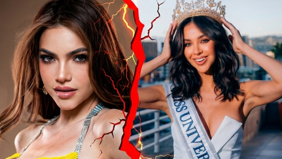 La Miss Universo Ecuador 2024 Mara Topic y la Miss Universo Ecuador 2025 Nadia Mejía