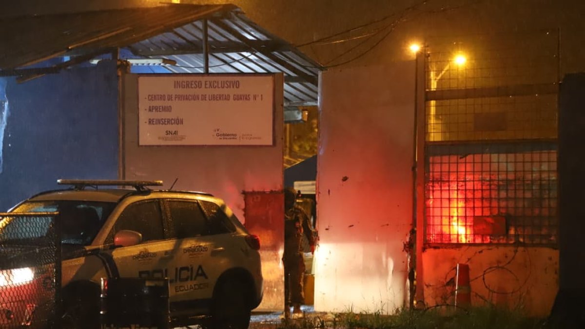 Un intento de motín fue impediod en la Penitenciaría del Litoral, de Guayaquil, el 27 de febrero.
