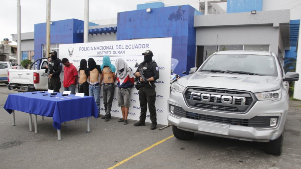 Los sospechosos serán presentados ante las autoridades judiciales correspondientes.