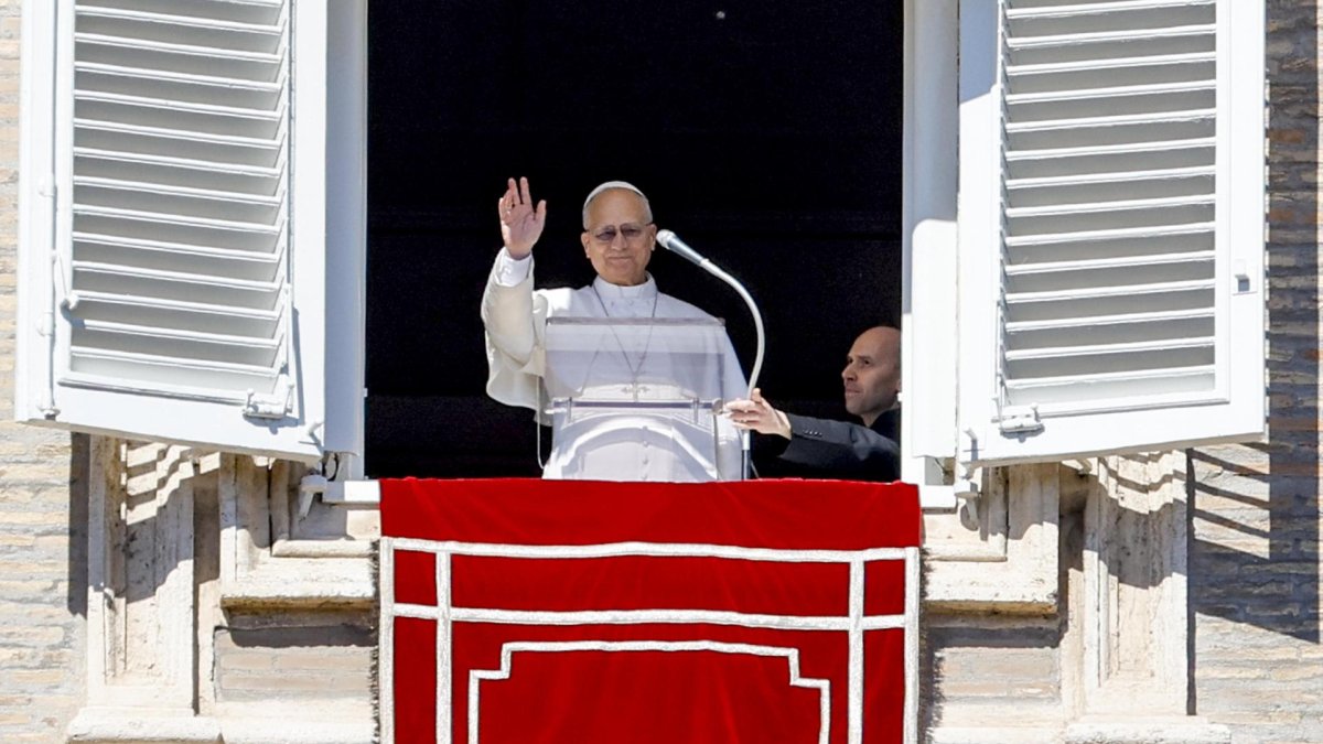 Imagen de archivo del papa León XIV.