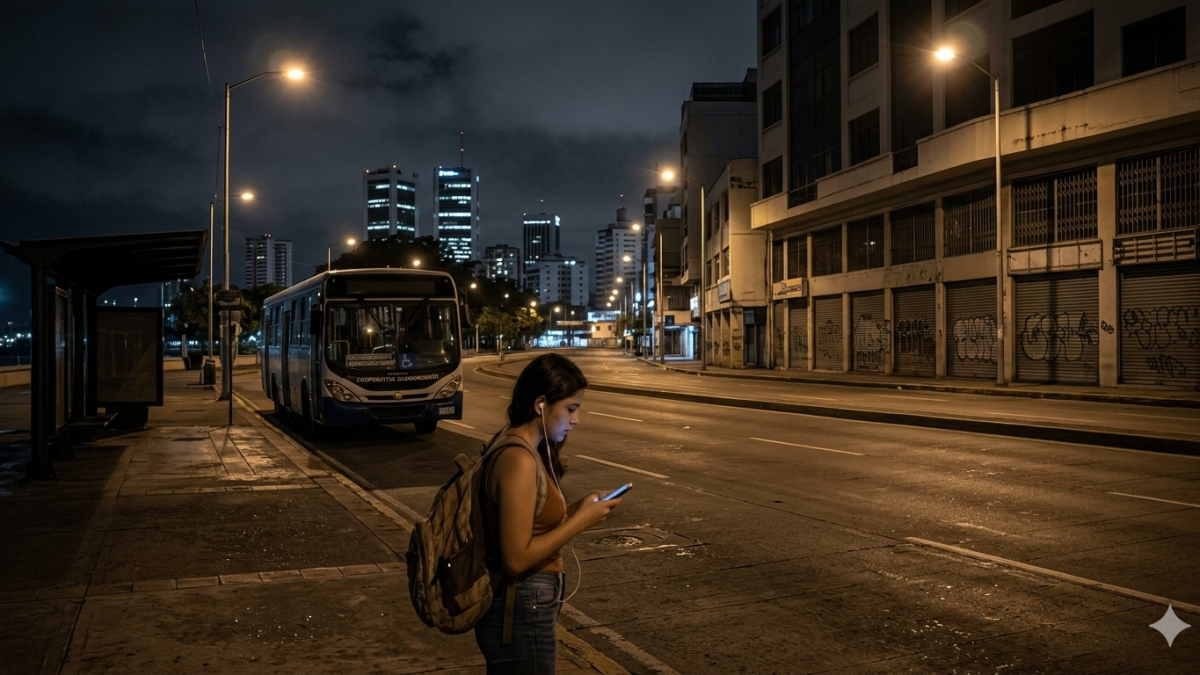 Guayaquil y un toque de queda invisible.