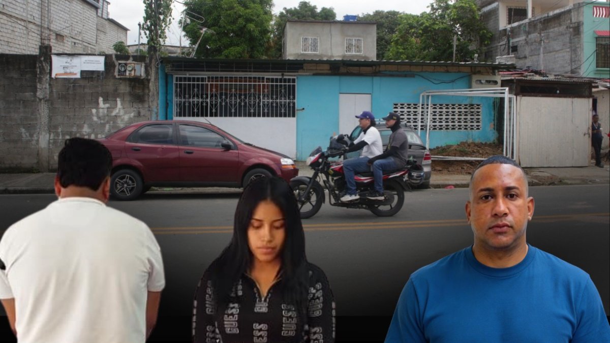 El ataque se registró en esta vivienda, mientras se realizaba el velorio. La Policia detuvo a dos personas.