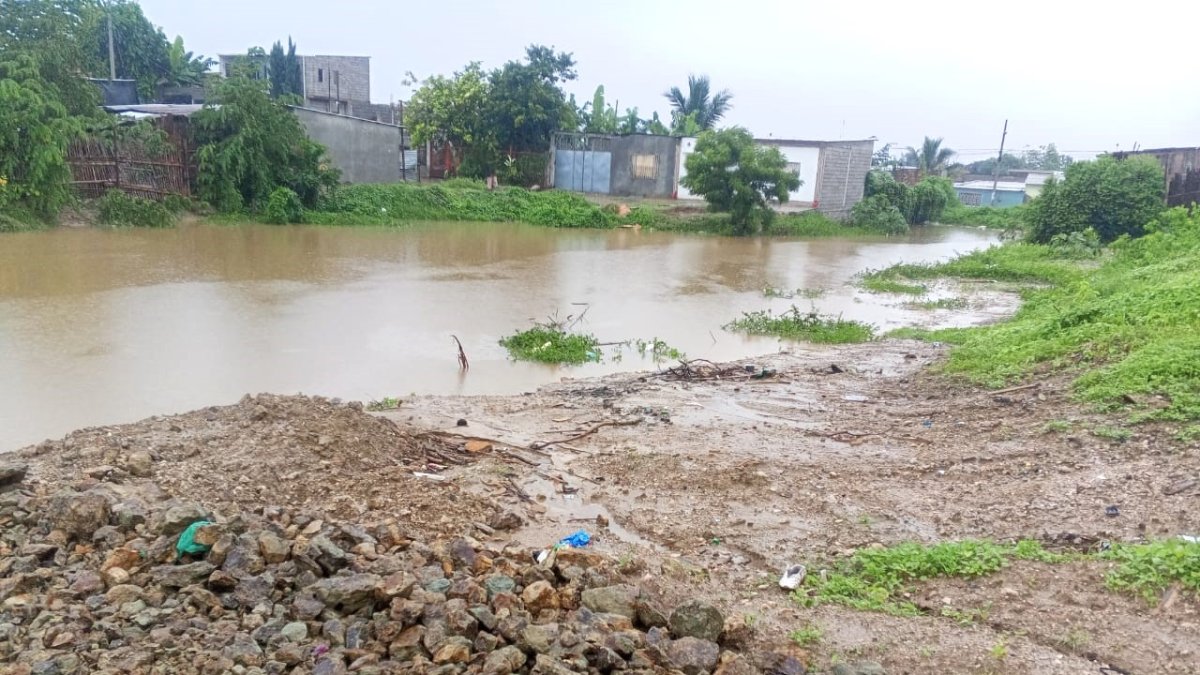 En La Libertad varios sectores barriales resultaron afectados por la lluvia del 3 de marzo.