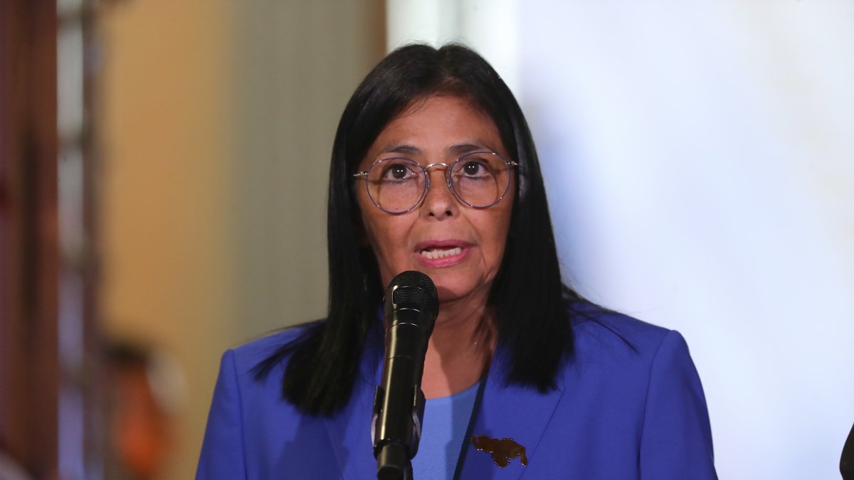 Delcy Rodríguez pidió recientemente a Trump cesar las sanciones contra Venezuela