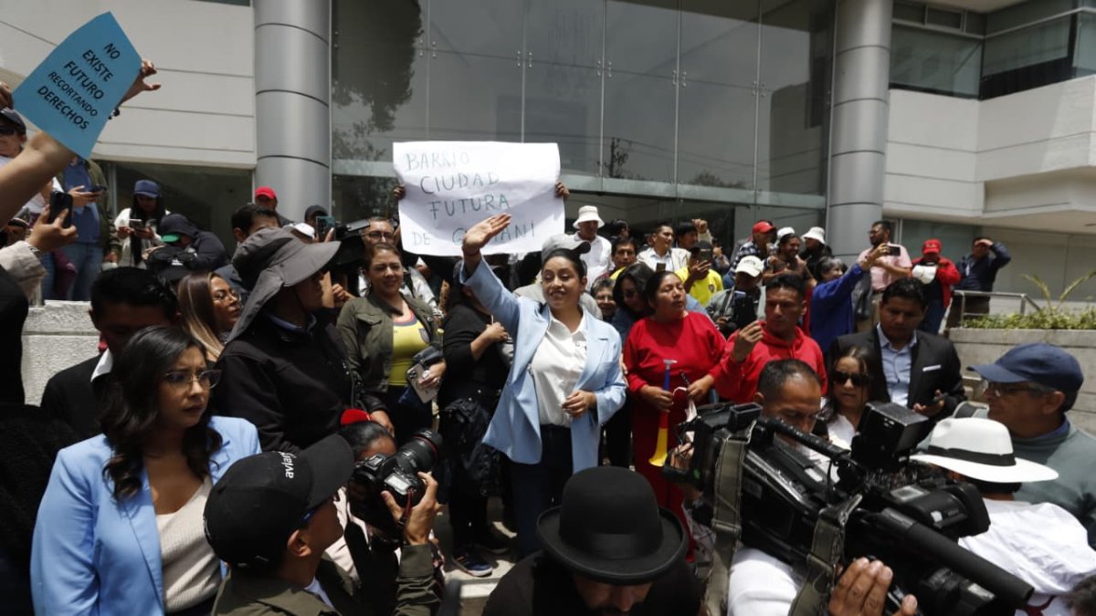 Paola Pabón, prefecta de Pichincha, presentó demanda de inconstitucionalidad.