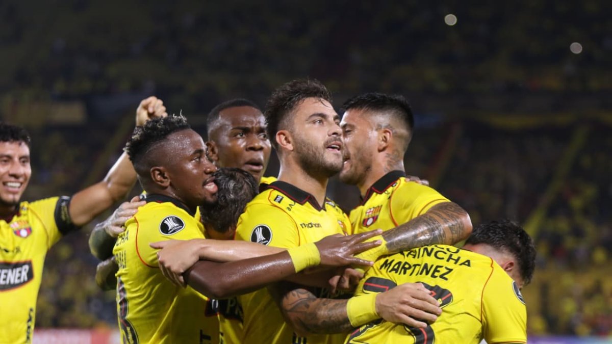 Villalba abrió la cuenta en el Monumental en el empate 1-1 de la semana pasada en Guayaquil.