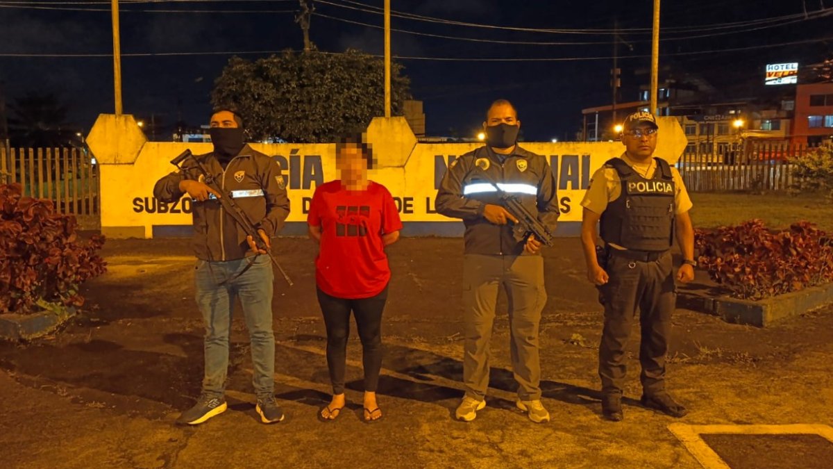 La mujer fue puesta a órdenes de las autoridades judiciales.