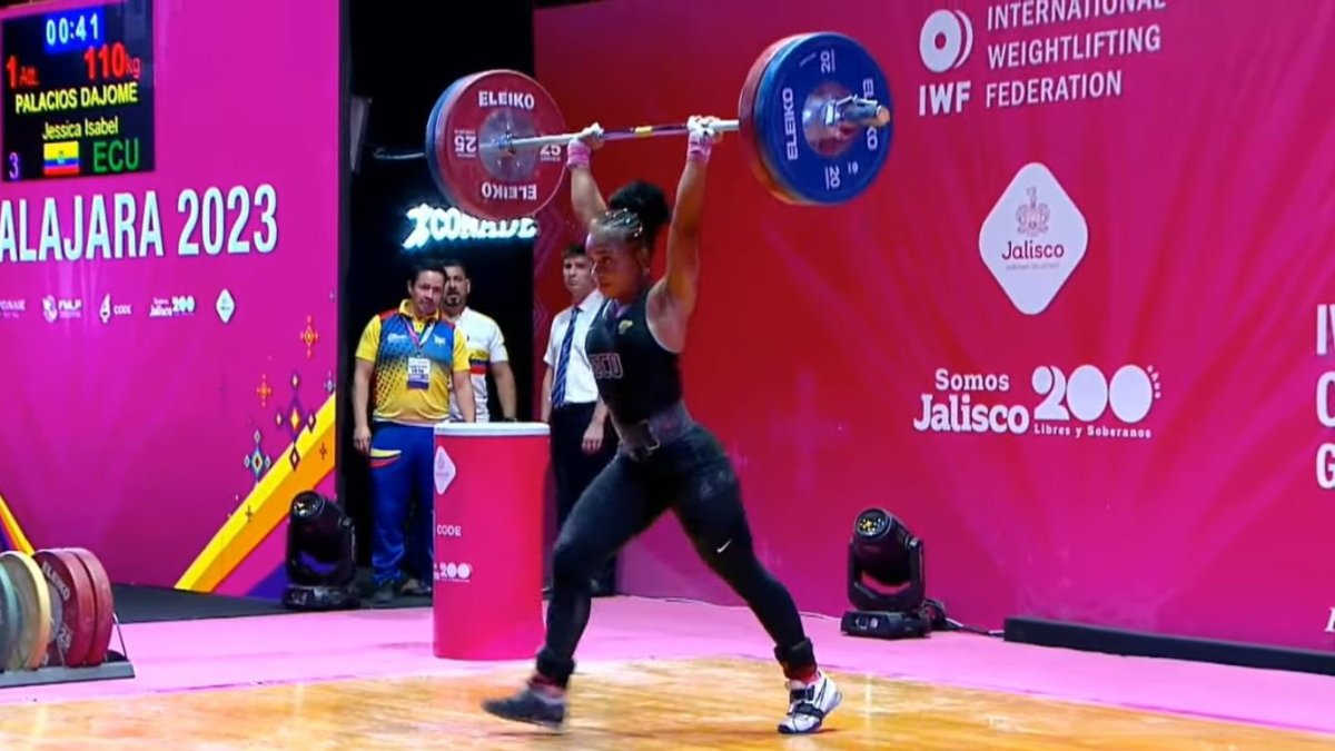 La menor de la dinastía Dajomes Palacios ya fue medallista en mundiales prejuveniles y juveniles. El año pasado fue oro y récord en los Panamericanos Junior.