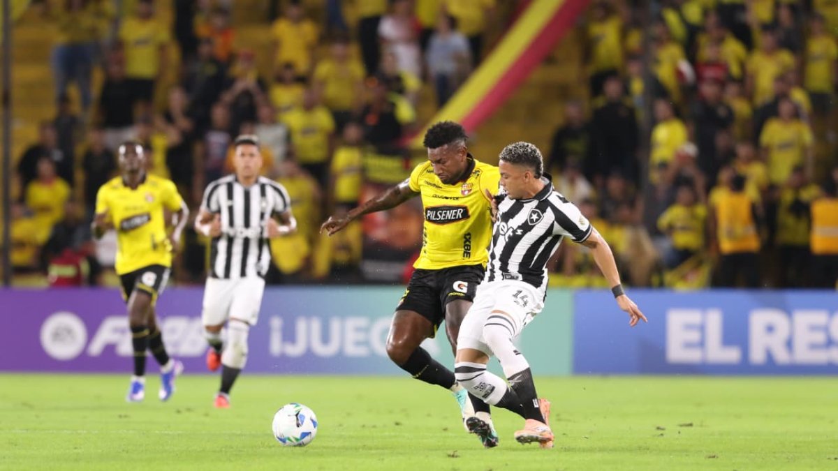 Barcelona SC igualó 1-1 ante Botafogo en el juego de ida por la fase preliminar 3 de la Copa Libertadores 2026.