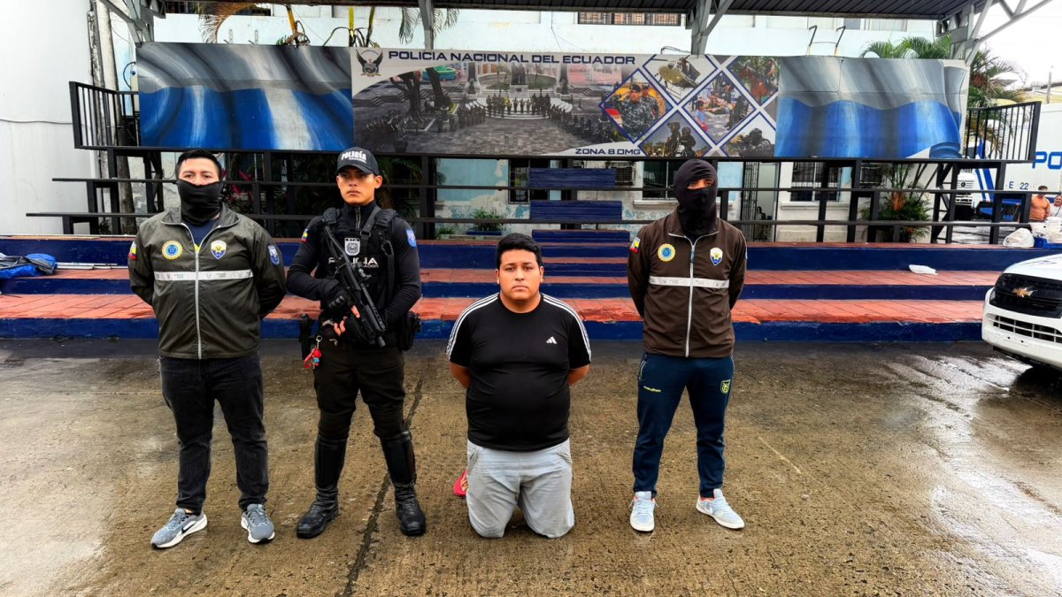 El detenido quedó a disposición de las autoridades.