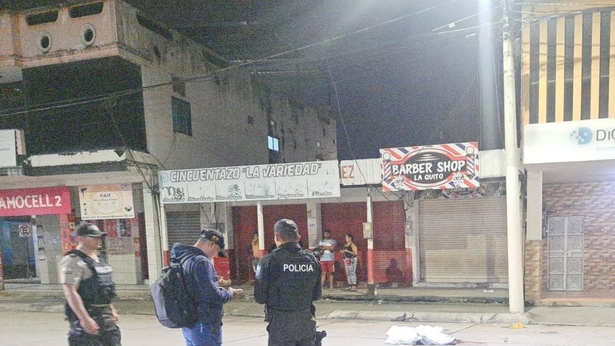 En la calle Quito y Gabriela Mistral interceptaron y asesinaron a Carlos Cervantes.