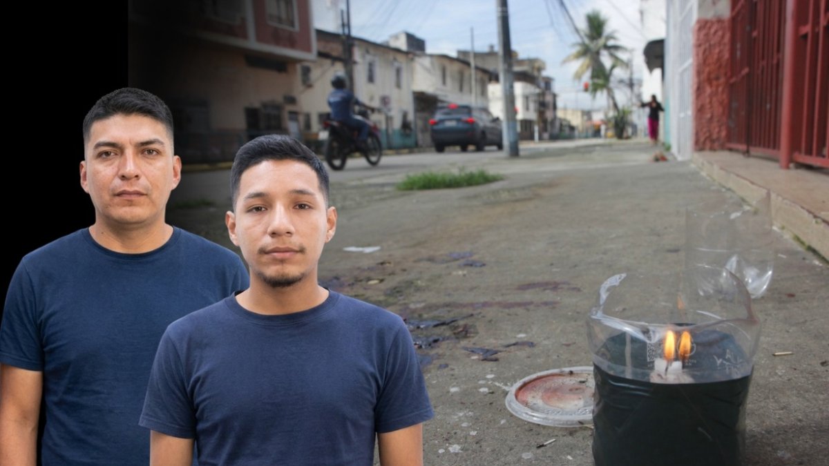 Las víctimas estaban en esta esquina. Ahí, se hallaron 19 indicios balísticos, calibre 9 milímetros.