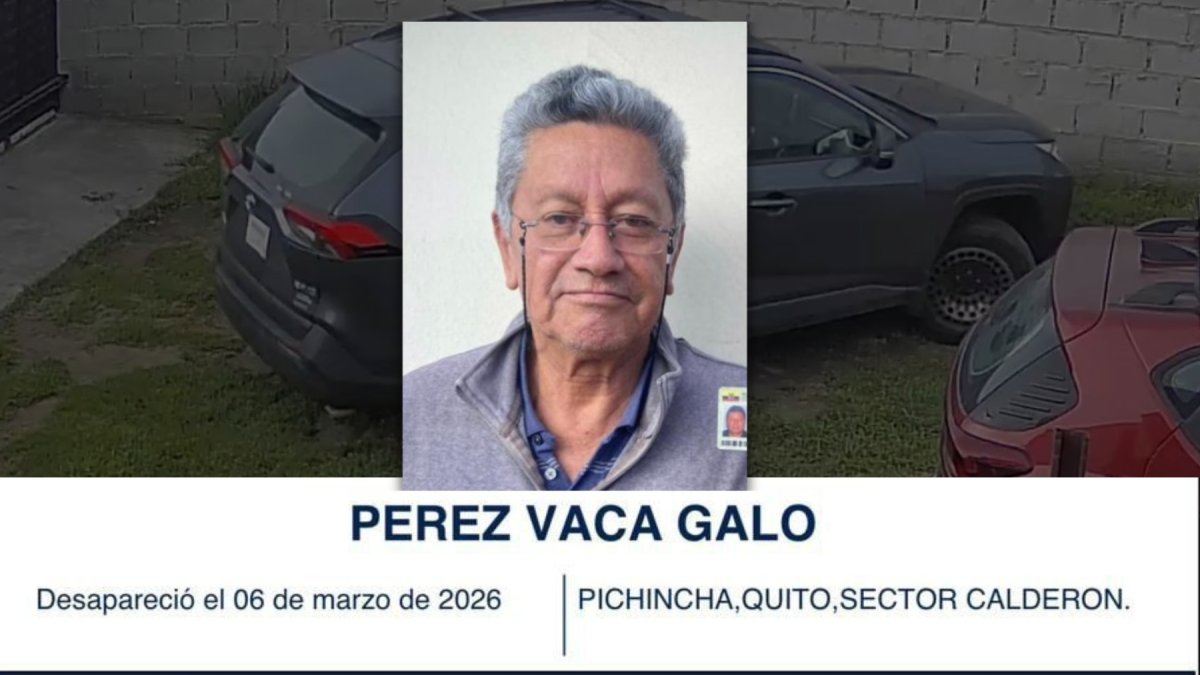 El hombre tiene 77 años y una discapacidad auditiva.