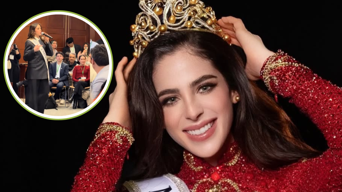 La Miss Universo Fátima Bosch respondió en una conferencia en Harvard a una psicóloga organizacional quien aseguró que no merece la corona