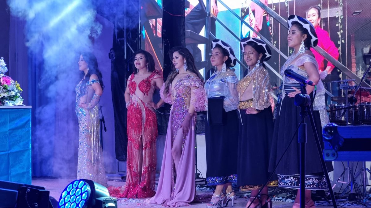 Las nuevas representantes de Saraguro este 2026.