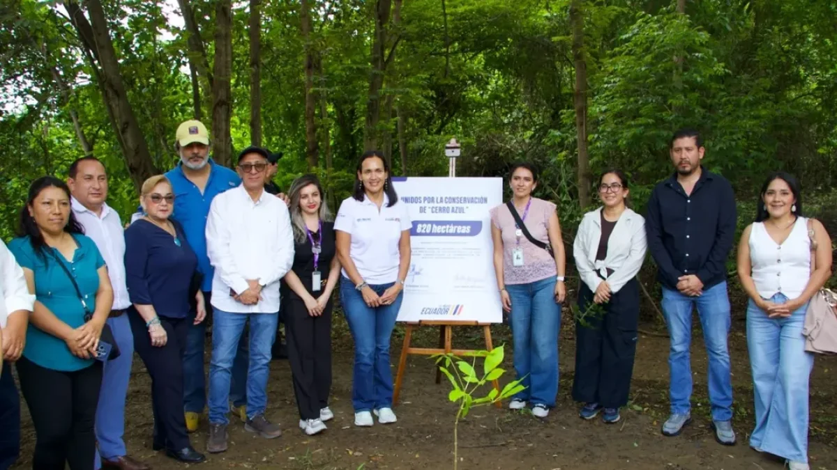 El Cerro Azul fue declarado bosque protector para conservar uno de los últimos pulmones verdes de Guayaquil
