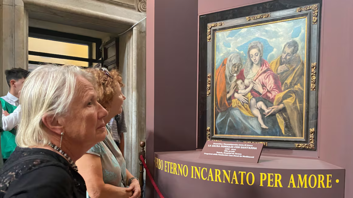 El Redentor fue pintado entre 1590 y 1595 por El Greco