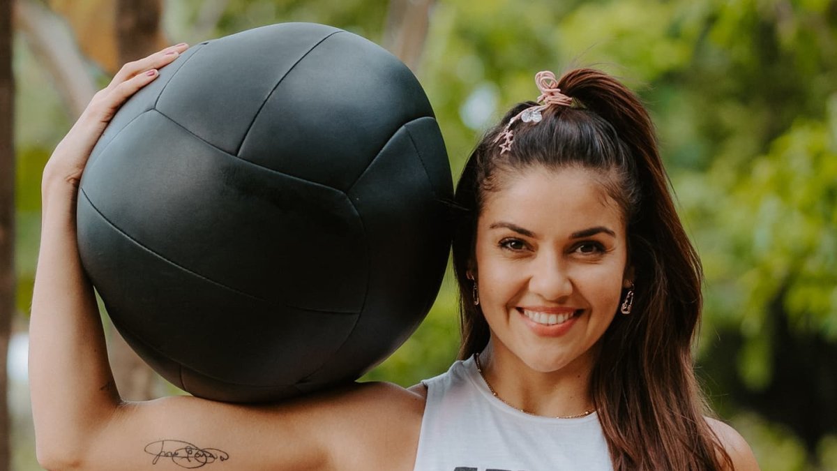 La actriz le tomó gusto a los ejercicios gracias a uno de sus personajes en la serie Antuca me enamora.