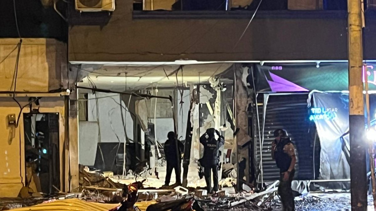 La fuerte explosión no solo sacudió una discoteca, sino la Zona Rosa y vecindario en Machala.