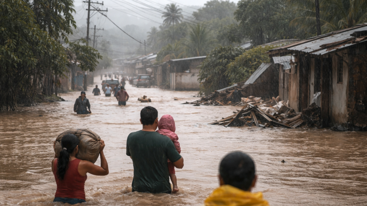 Recreación: invierno en Ecuador ha dejado localidades 'bajo el agua'.