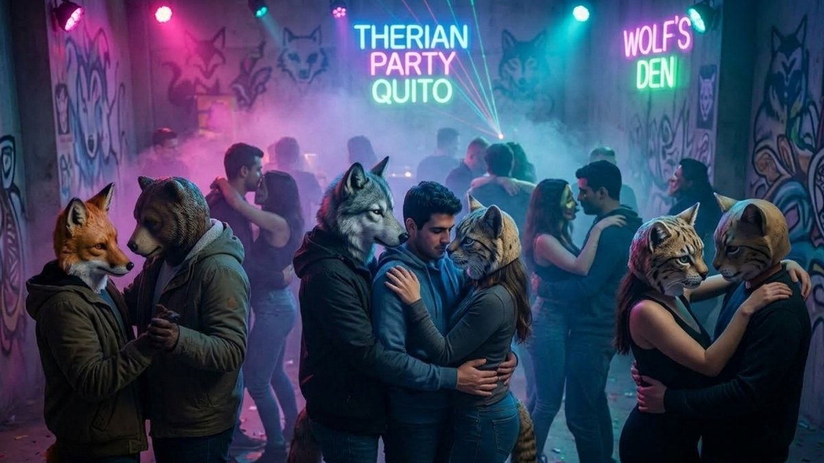 En una casa ubicada cerca del complejo turístico Ciudad Mitad del Mundo se realizan fiestas sexuales con temática therian.