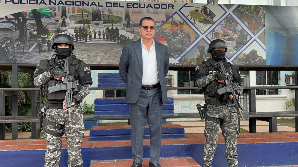 Ángel Enrique Tapia Vélez, juez de Garantías Penales de Guayaquil, fue detenido.