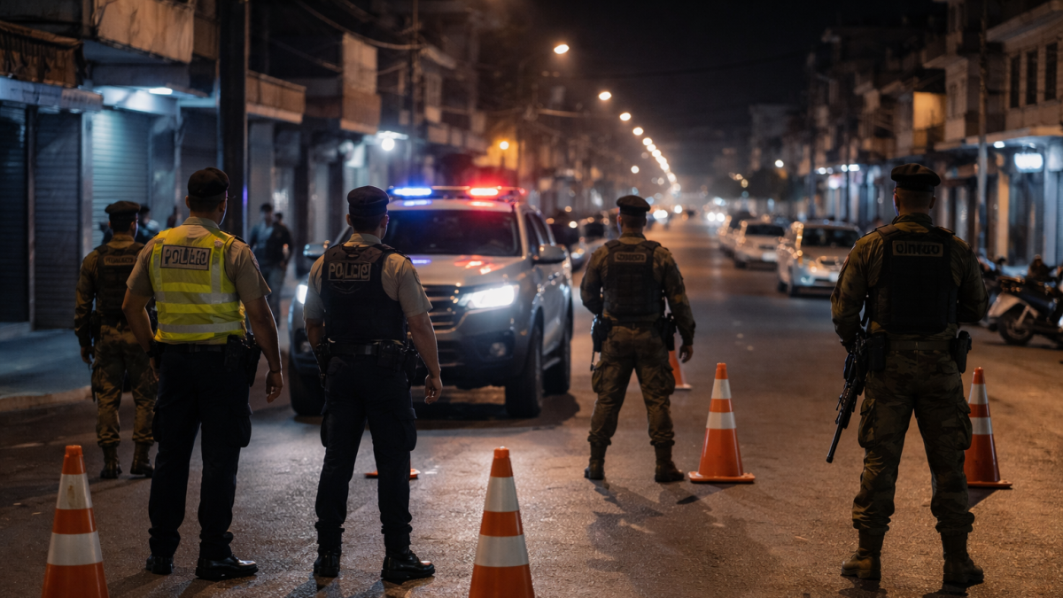 Toque de queda en Quevedo, Babahoyo y resto de Los Ríos: habrá controles en la madrugada.