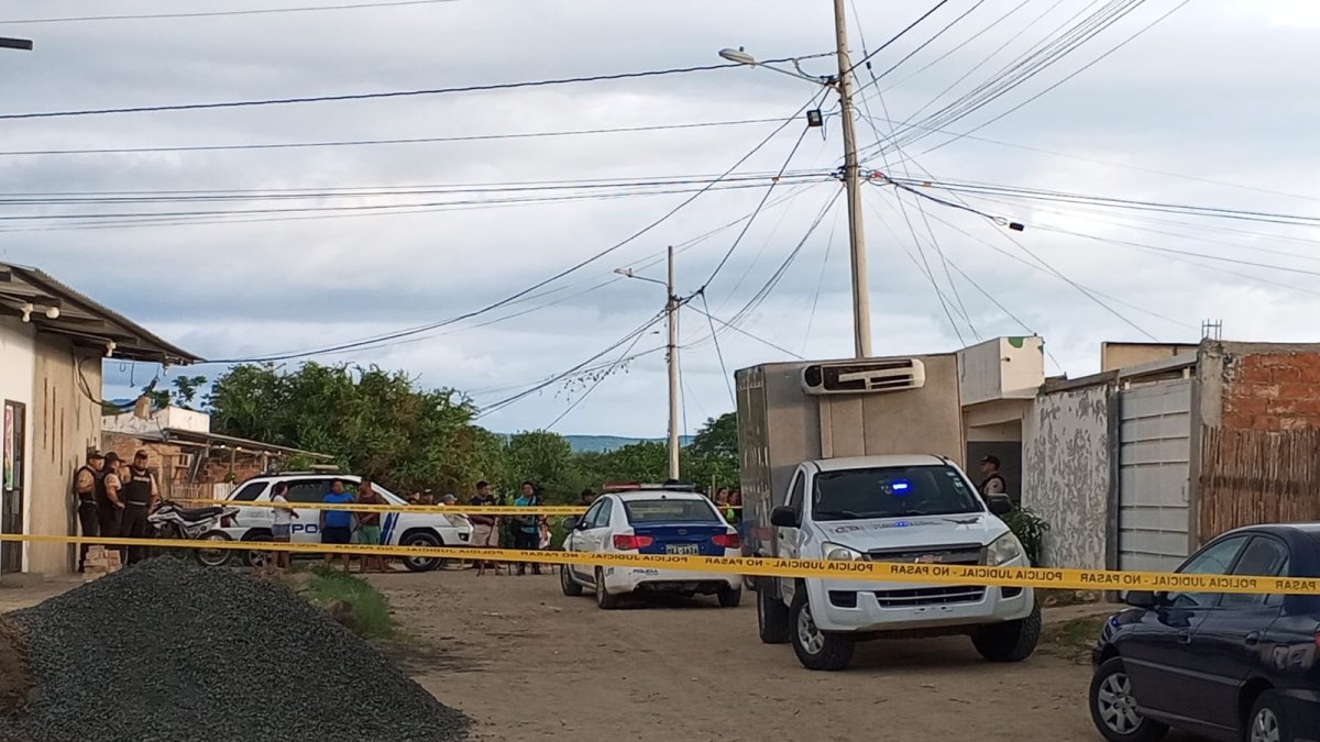 Un muerto y dos heridos fue el saldo de un ataque armado en el barrio Eloy Alfaro, de Jaramijó