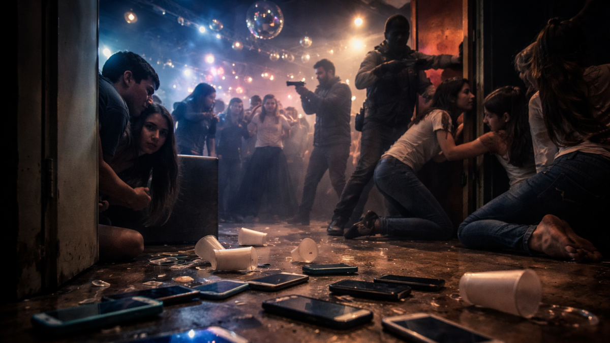 Según el testimonio de una madre de familia, se habrían llevado unos 200 celulares.