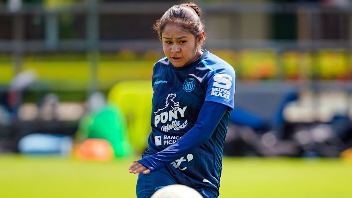 Anahí Vargas jugadora de Ecuador Sub 17 que pertenece a Independiente del Valle.