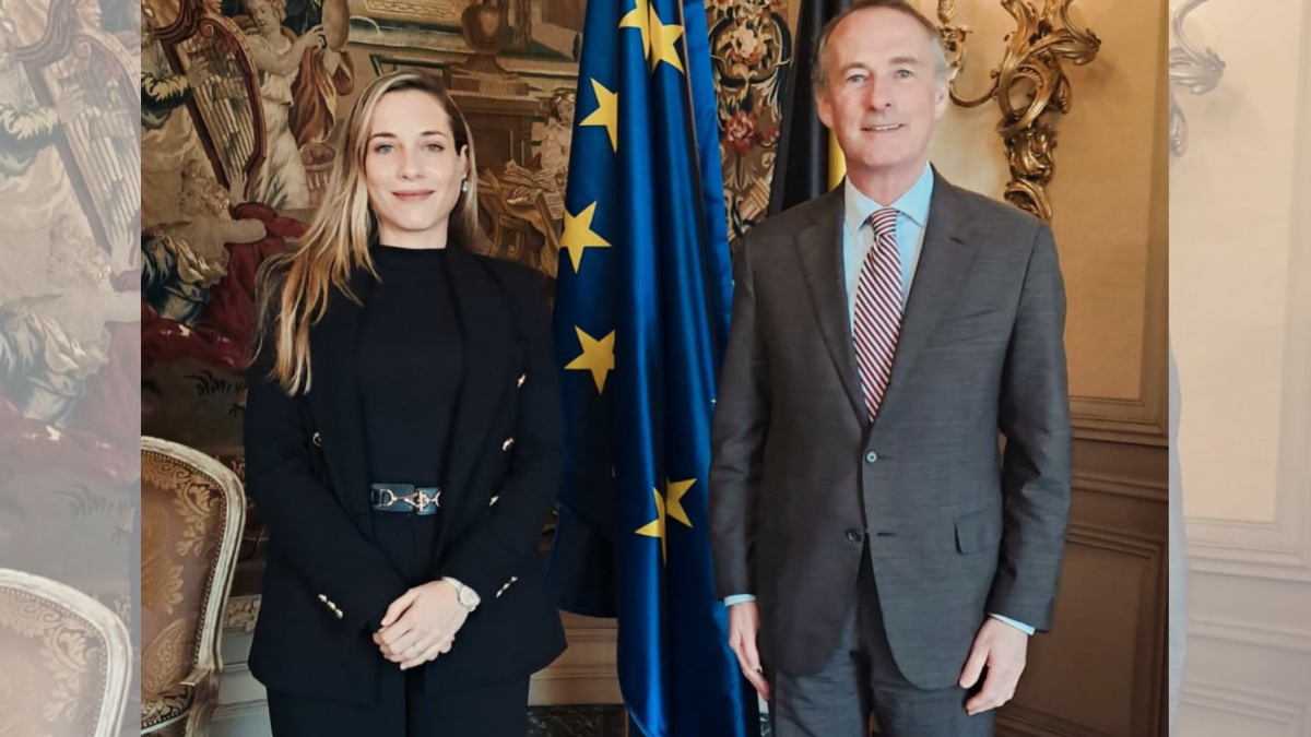 El nuevo reto de Andrea González en Bruselas.