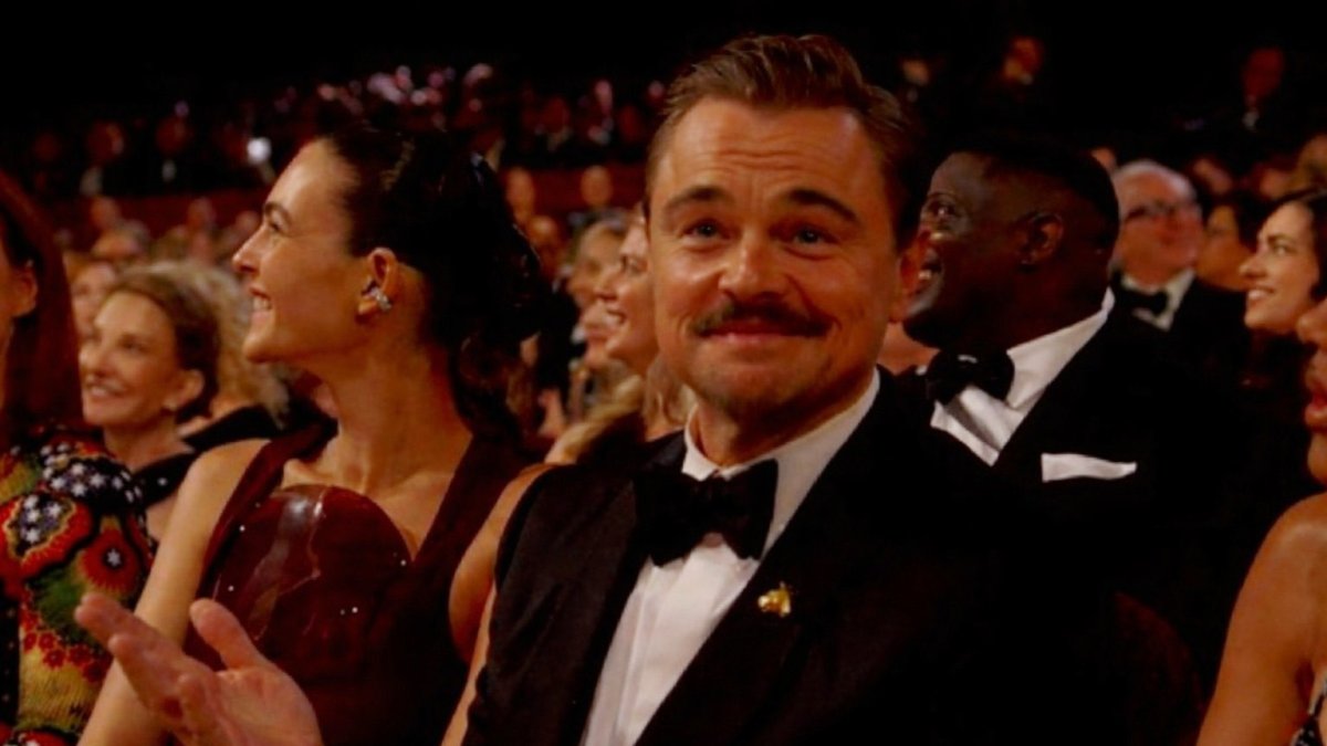 Leonardo DiCaprio en la gala de los premios Oscar 2026.