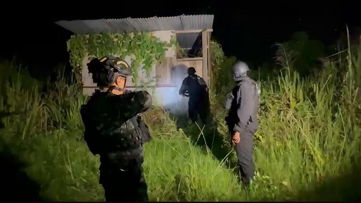 La vivienda fue identificada tras varios días de inteligencia policial