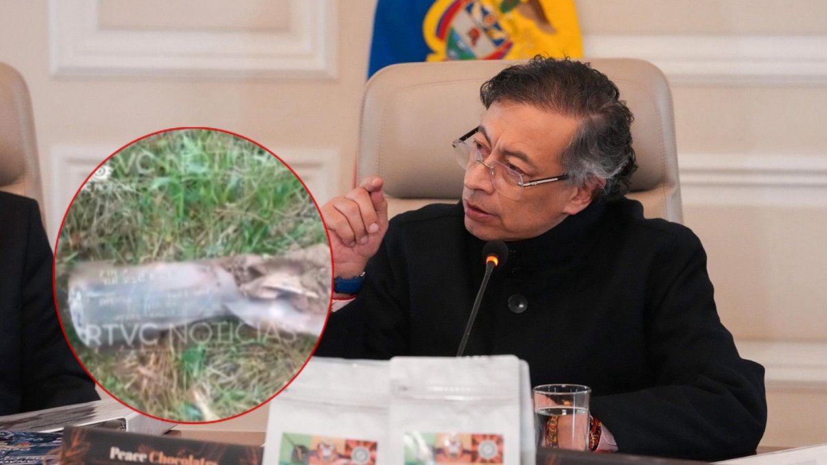 El Presidente de Colombia, Gustavo Petro, insiste en que su país fue bombardeado desde Ecuador.