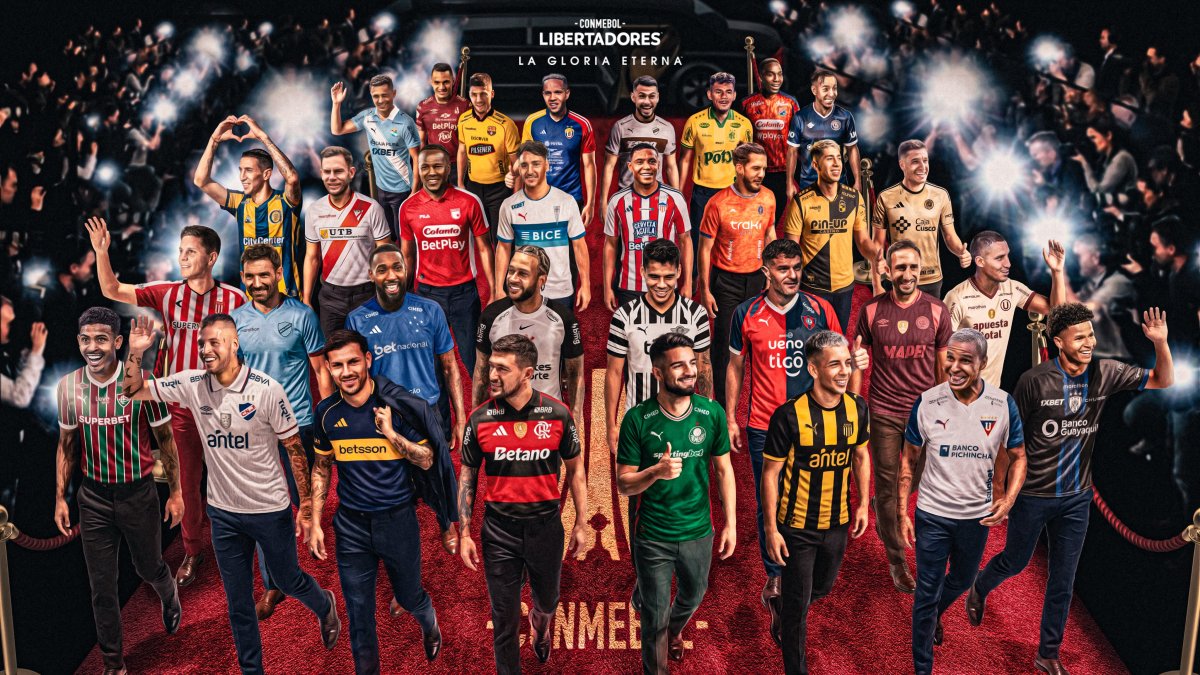 Sorteo de Copa Libertadores 2026: los 32 equipos en fase de grupos.