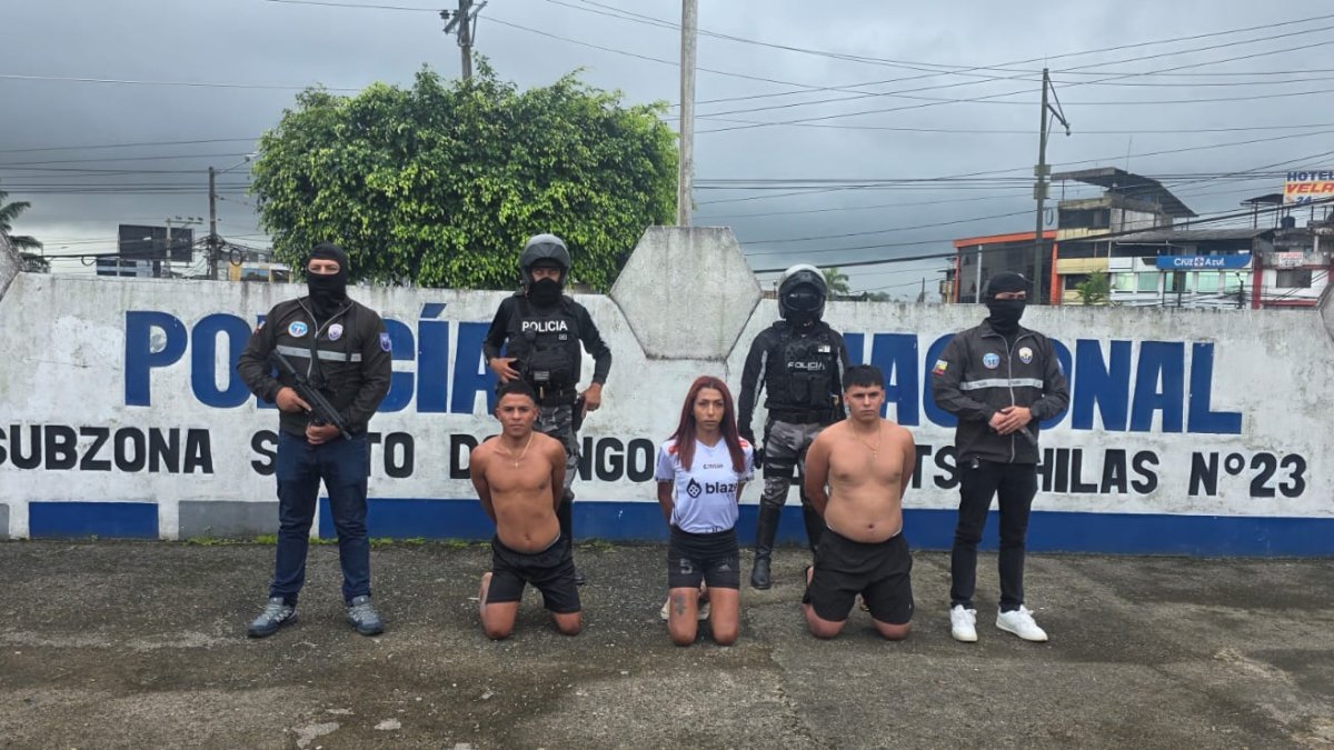 Los detenidos fueron puestos a órdenes de la autoridad judicial para formulación de cargos