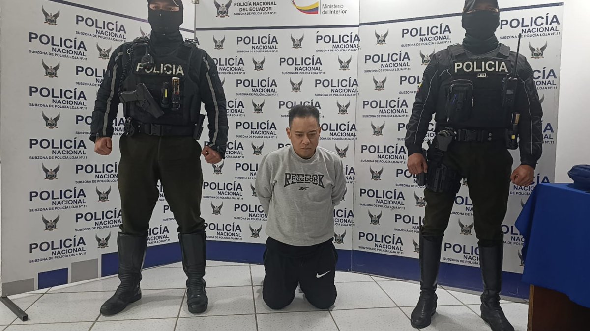 La intervención se desarrolló tras un trabajo de inteligencia que permitió ubicar un presunto punto de expendio en el sur de Loja