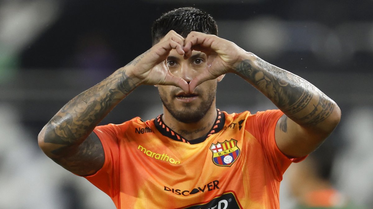 Barcelona SC está en el Grupo D de la Copa Libertadores 2026.